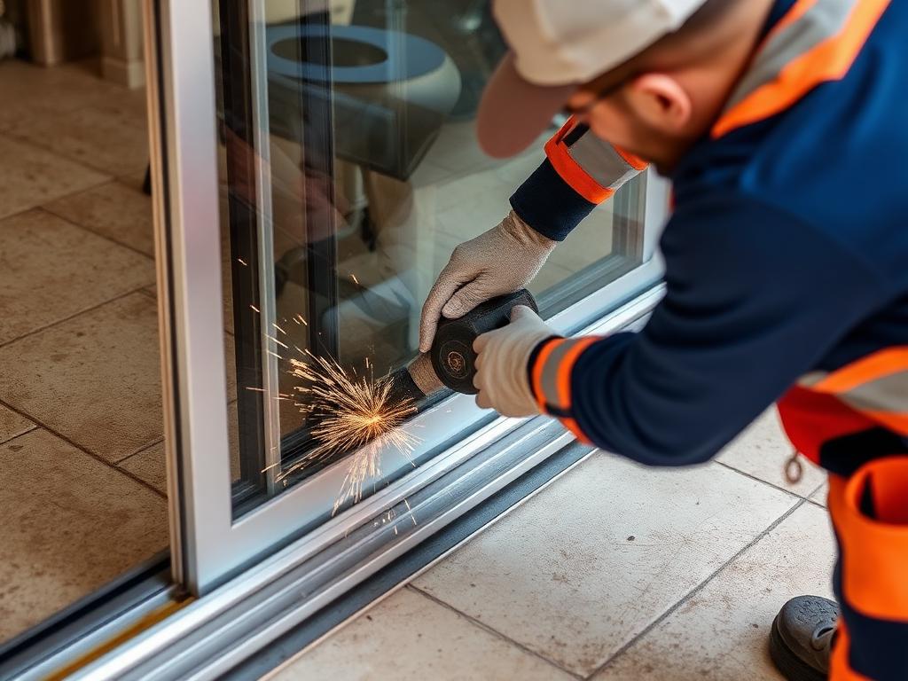 Sliding Door Track Repair
